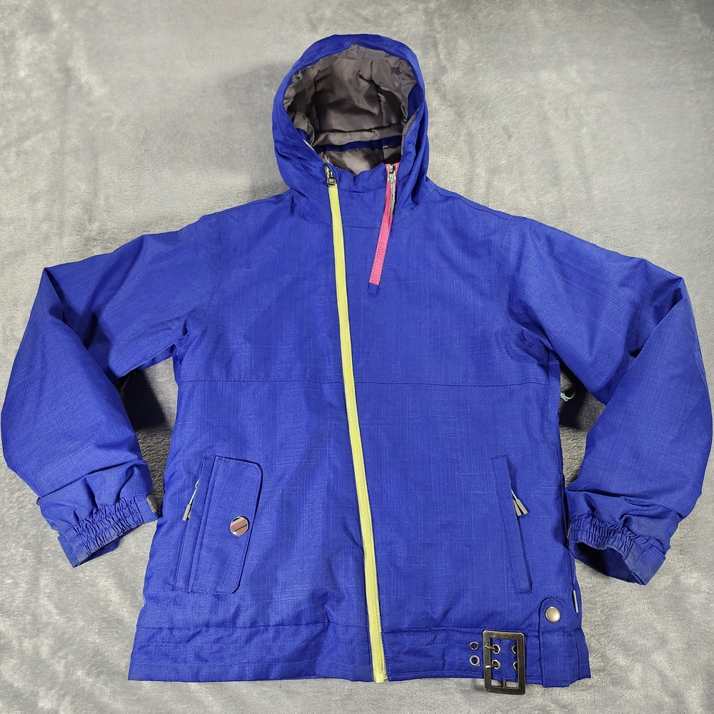 Firefly Snowboard Ski Jacket Purple Hood Womens Medium